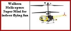 walkera helicopters super mini