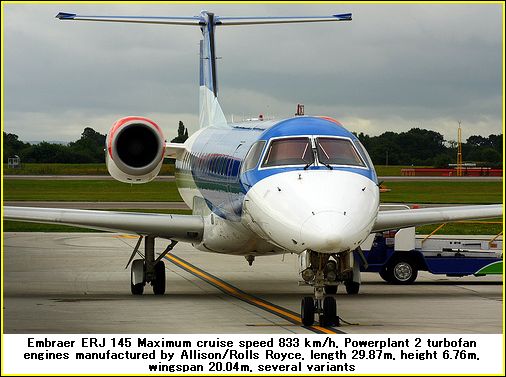 embraer 145 airplane photos