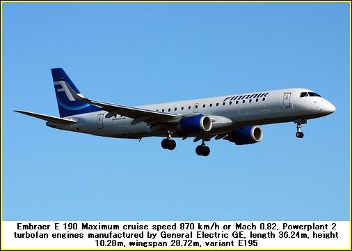 embraer 190 airplane photos